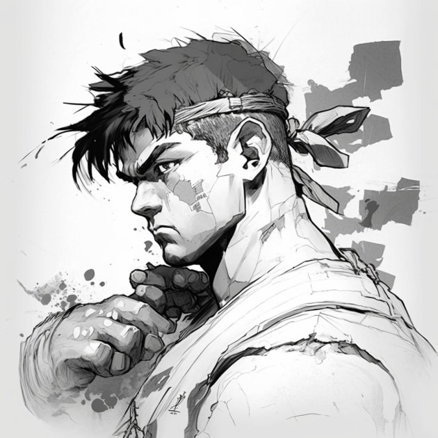 ryu-art-style-of-akihiko-yoshida