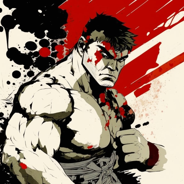 ryu-art-style-of-jim-mahfood