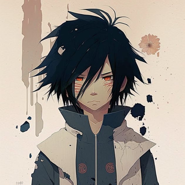 sasuke-uchiha-art-style-of-amy-earles