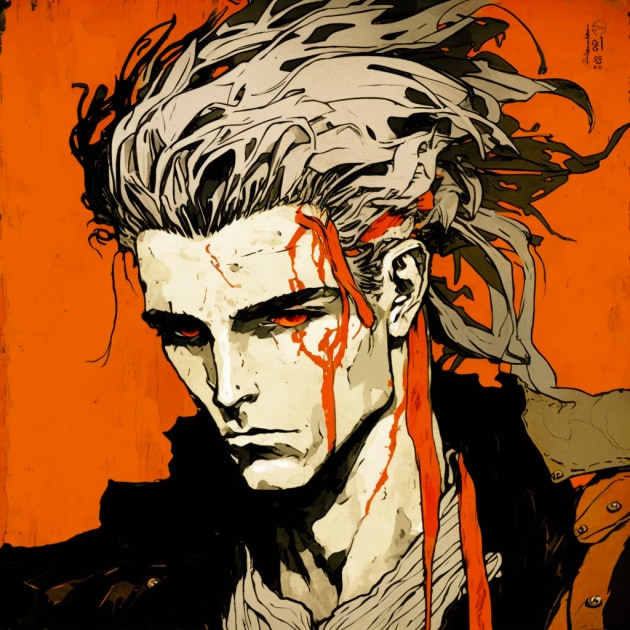 sephiroth-art-style-of-egon-schiele