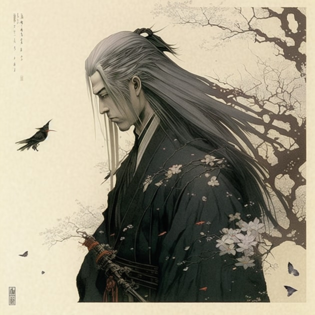 sephiroth-art-style-of-ohara-koson