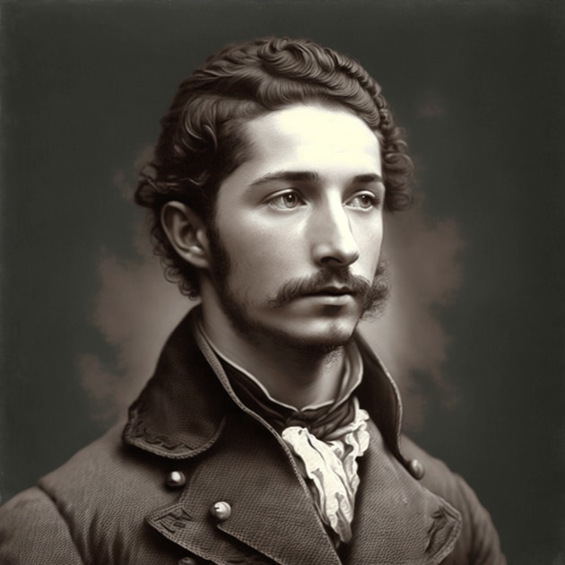 Shia LaBeouf in the Art Style of Gustave Dore