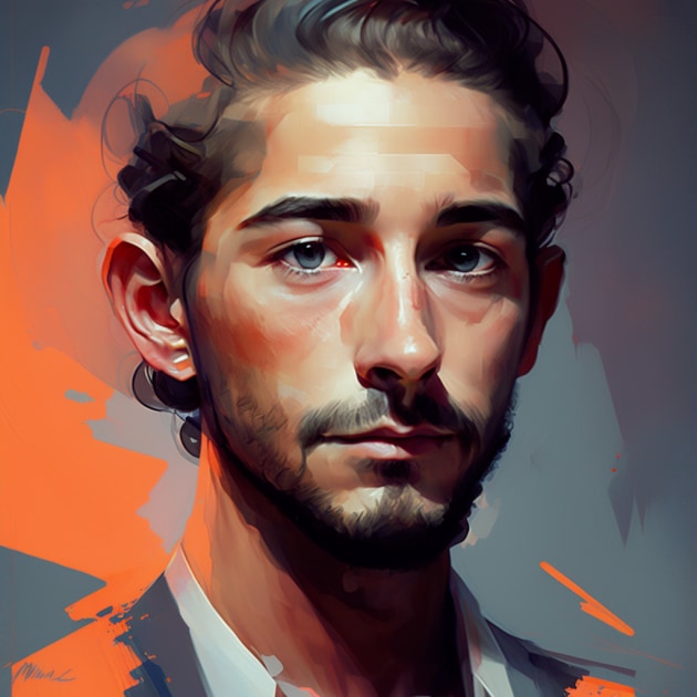 shia-labeouf-art-style-of-lois-van-baarle