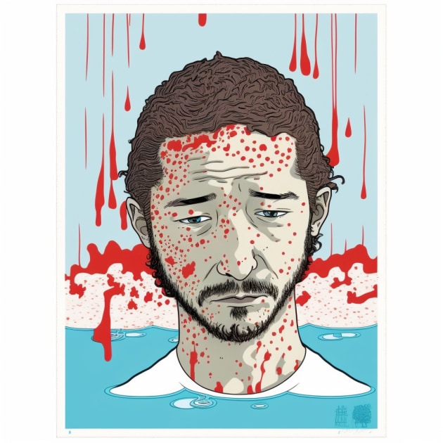 shia-labeouf-art-style-of-shintaro-kago