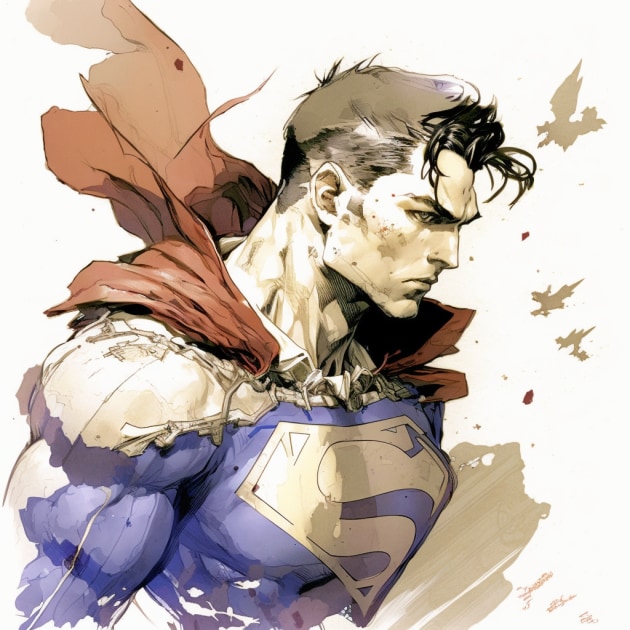 superman-art-style-of-akihiko-yoshida