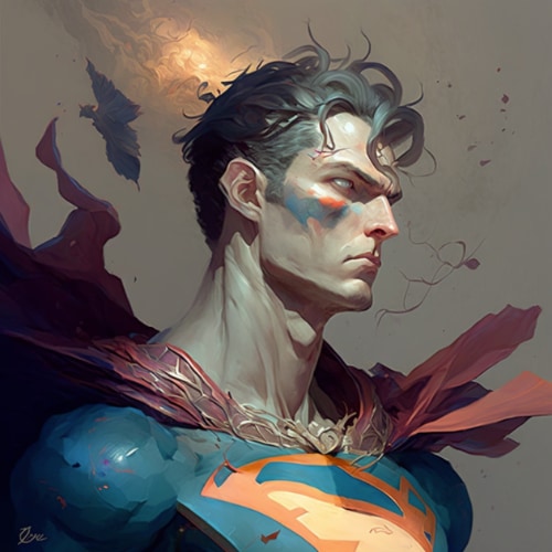 superman-art-style-of-peter-mohrbacher