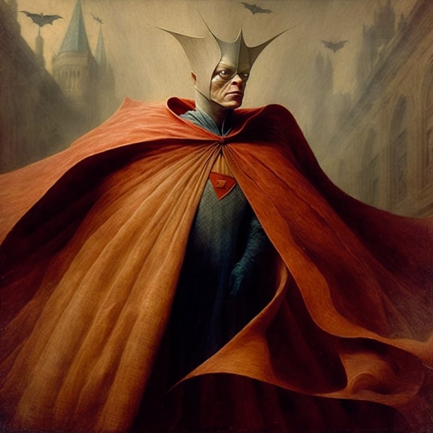 superman-art-style-of-remedios-varo