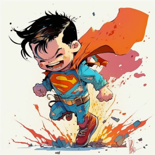 superman-art-style-of-skottie-young