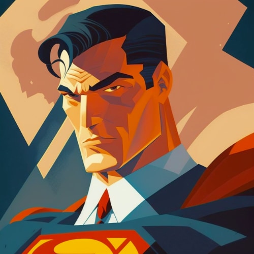 superman-art-style-of-tom-whalen