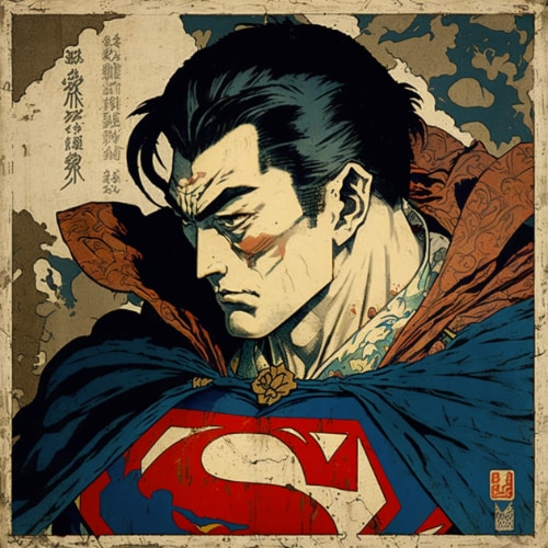 superman-art-style-of-utagawa-kuniyoshi