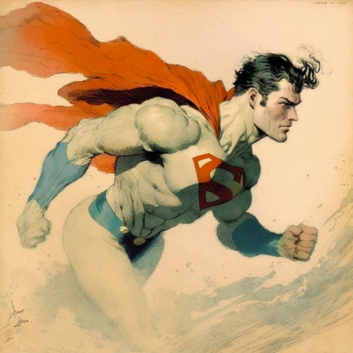 superman-art-style-of-warwick-goble