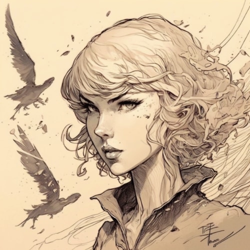 taylor-swift-art-style-of-aiartes
