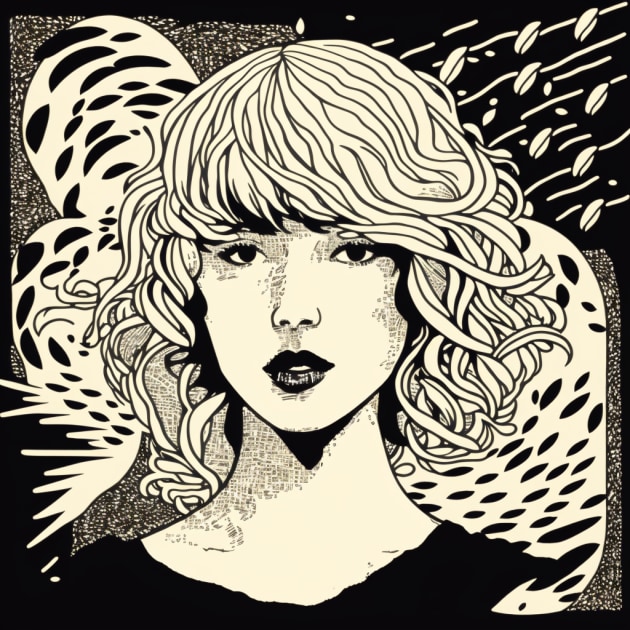 taylor-swift-art-style-of-aubrey-beardsley