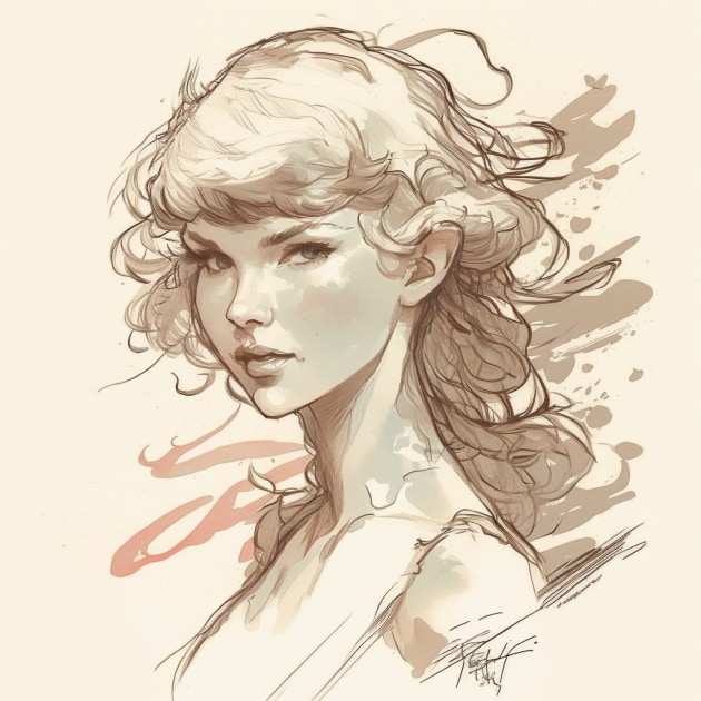 taylor-swift-art-style-of-claire-wendling