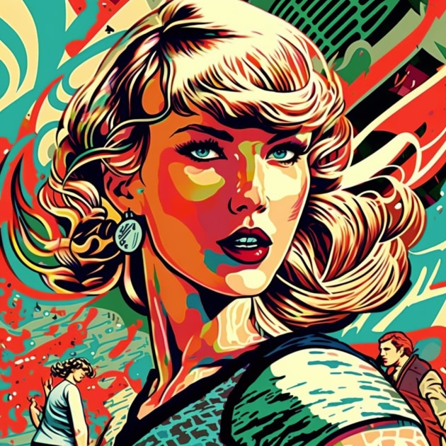 taylor-swift-art-style-of-jack-kirby