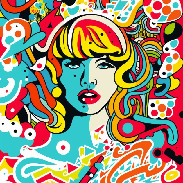 taylor-swift-art-style-of-jon-burgerman