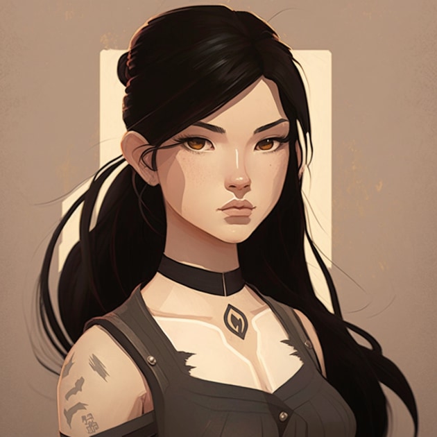 tifa-lockhart-art-style-of-amy-earles