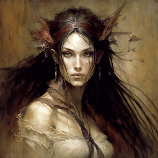 tifa-lockhart-art-style-of-brian-froud