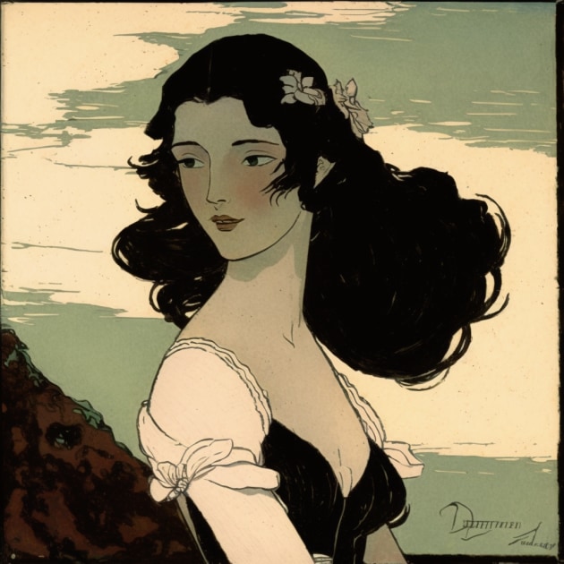 tifa-lockhart-art-style-of-dorothy-lathrop