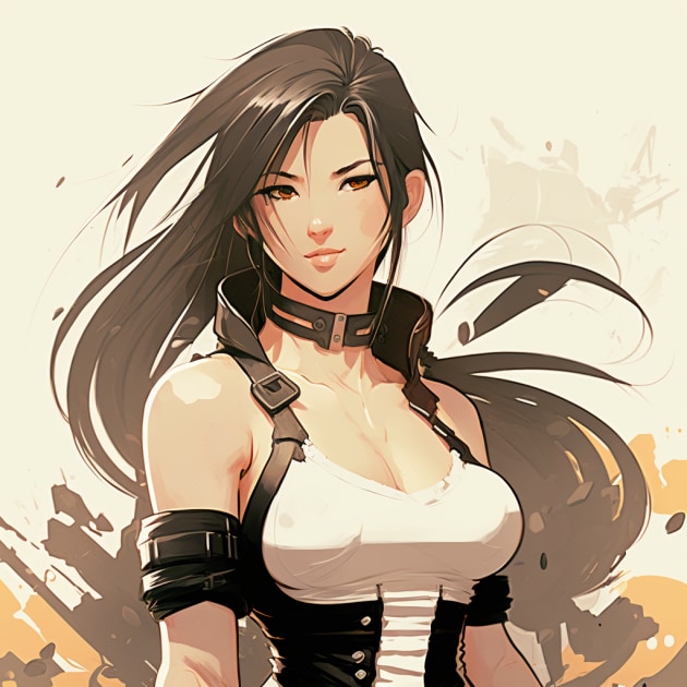 tifa-lockhart-art-style-of-joey-chou