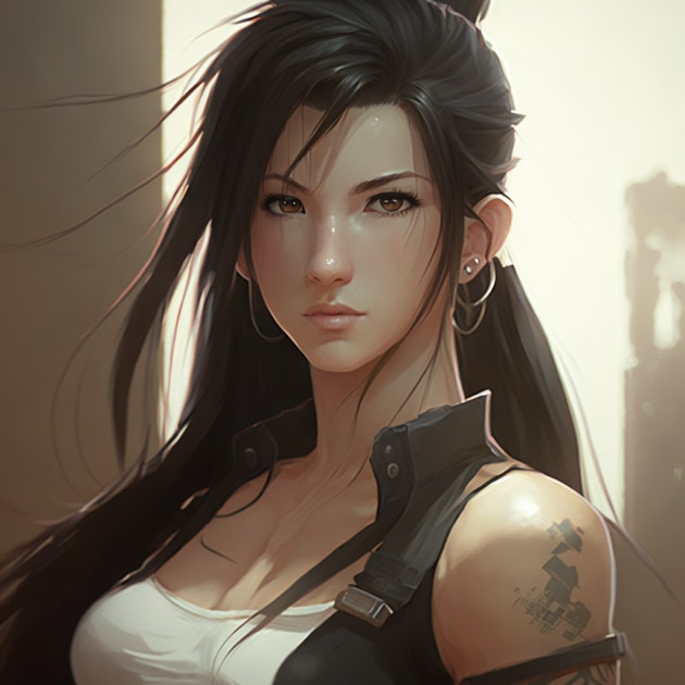 tifa-lockhart-art-style-of-makoto-shinkai