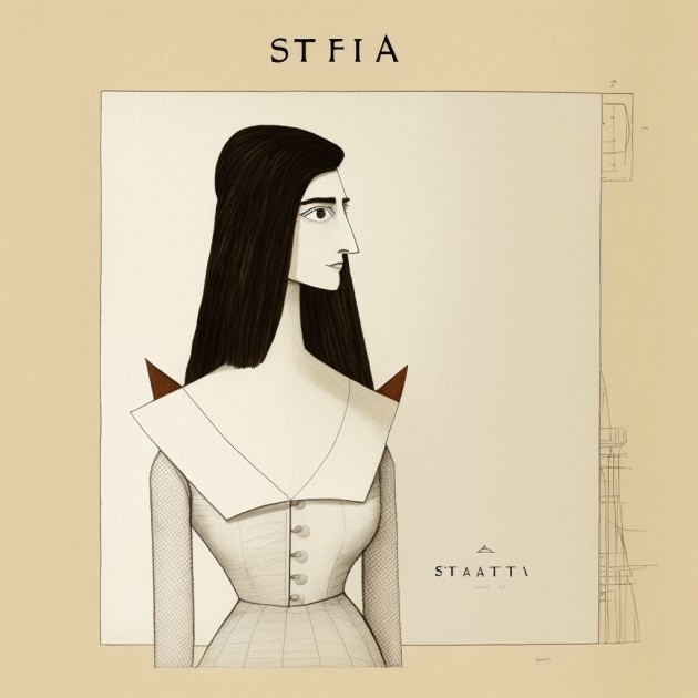 tifa-lockhart-art-style-of-saul-steinberg