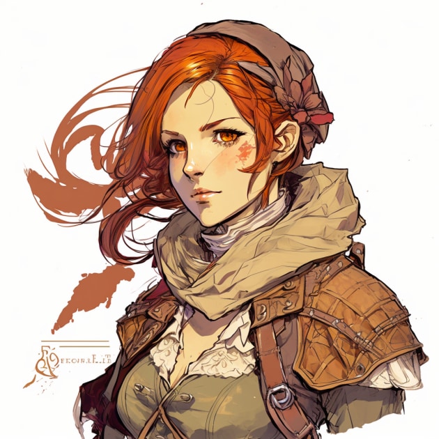 triss-merigold-art-style-of-akihiko-yoshida