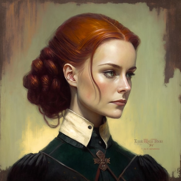 triss-merigold-art-style-of-bill-carman