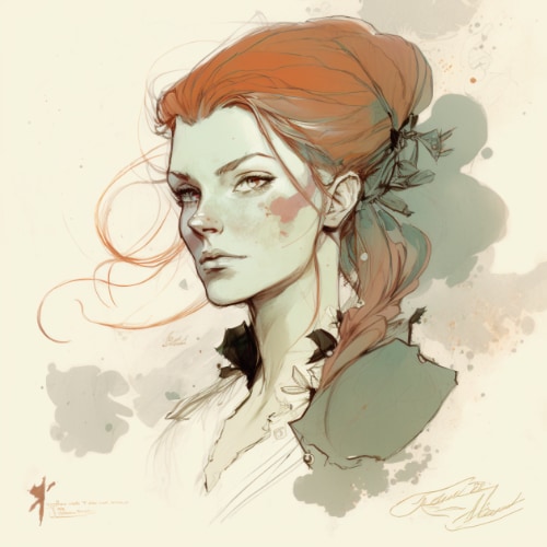 triss-merigold-art-style-of-claire-wendling