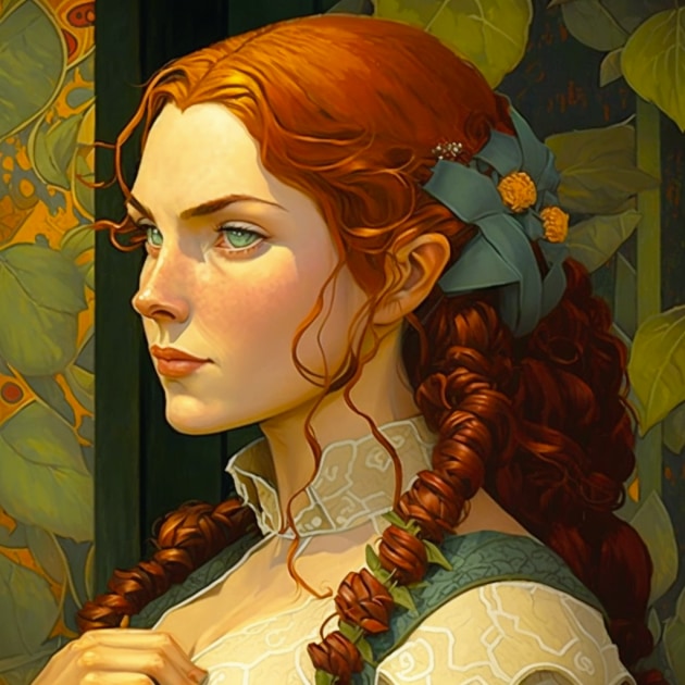 triss-merigold-art-style-of-diane-dillon