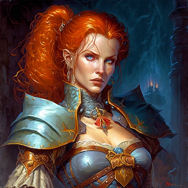 triss-merigold-art-style-of-jeff-easley