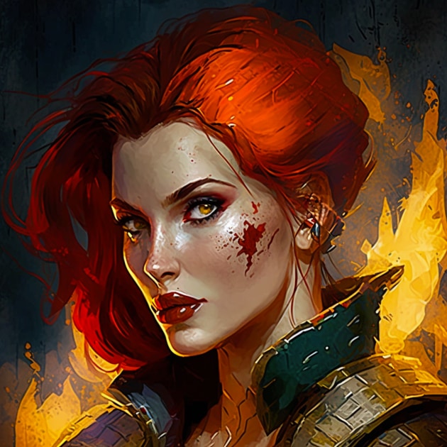 triss-merigold-art-style-of-jim-lee