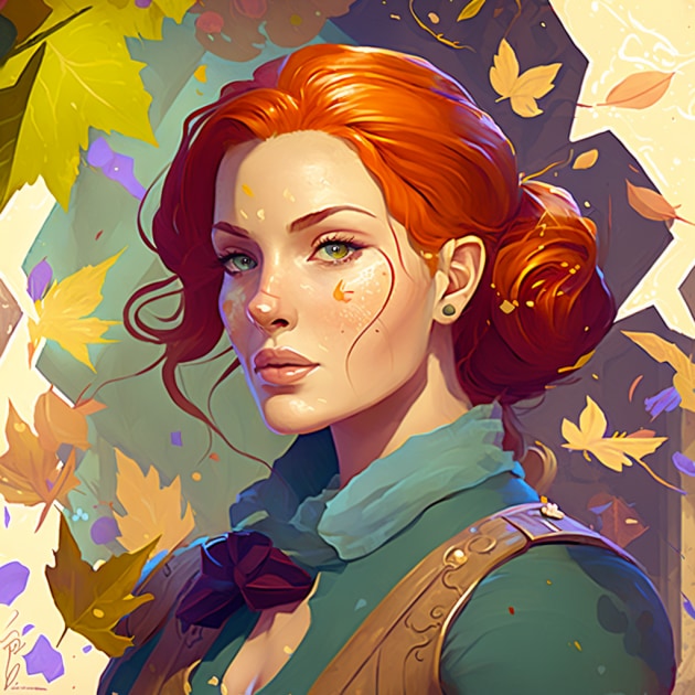 triss-merigold-art-style-of-joey-chou