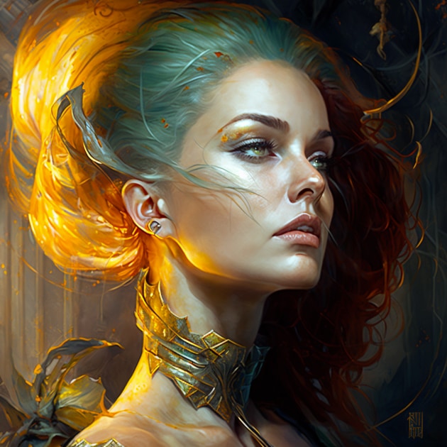 triss-merigold-art-style-of-karol-bak