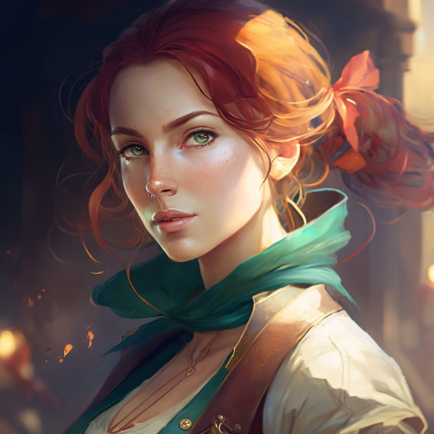 triss-merigold-art-style-of-makoto-shinkai