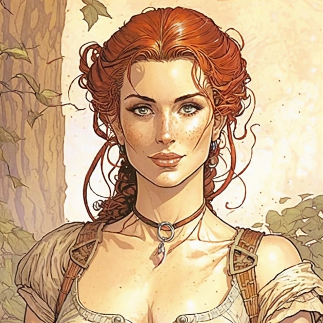 triss-merigold-art-style-of-milo-manara