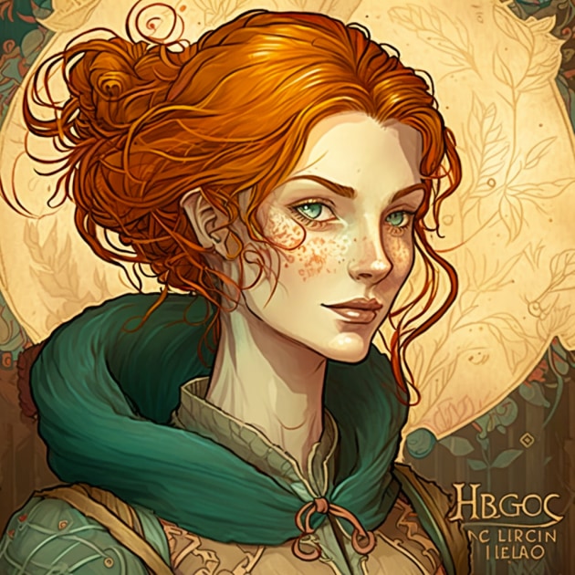 triss-merigold-art-style-of-rebecca-guay