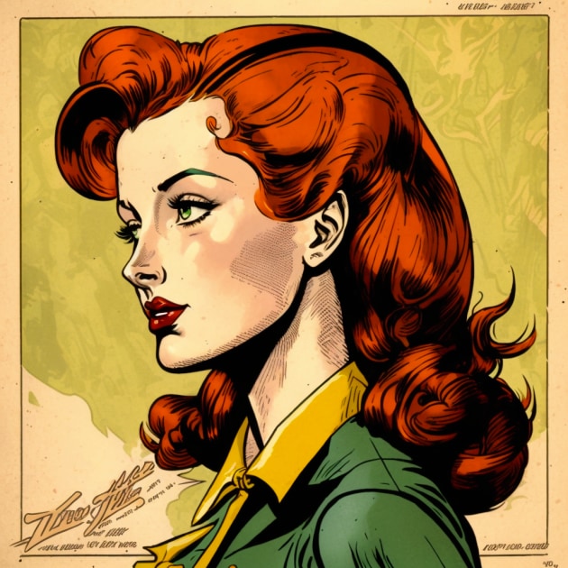 triss-merigold-art-style-of-steve-ditko