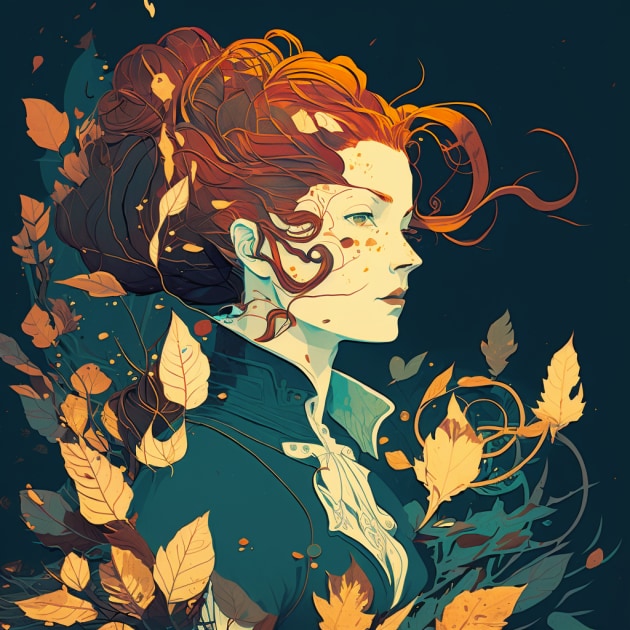 triss-merigold-art-style-of-victo-ngai