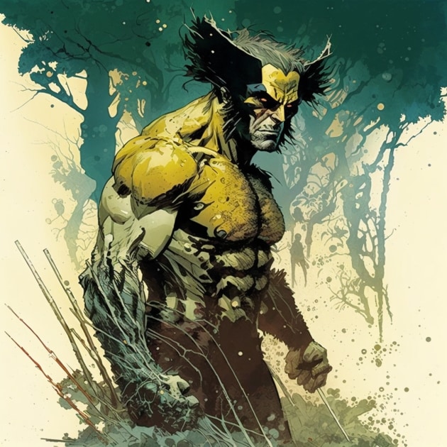 wolverine-art-style-of-philippe-druillet