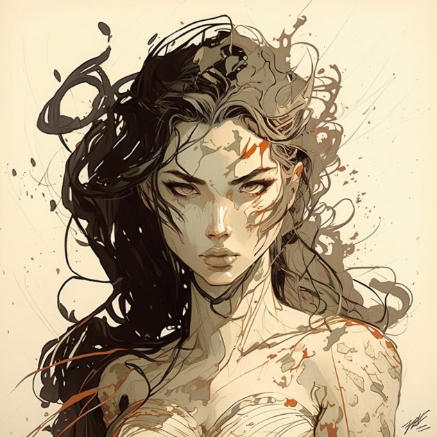 wonder-woman-art-style-of-aiartes