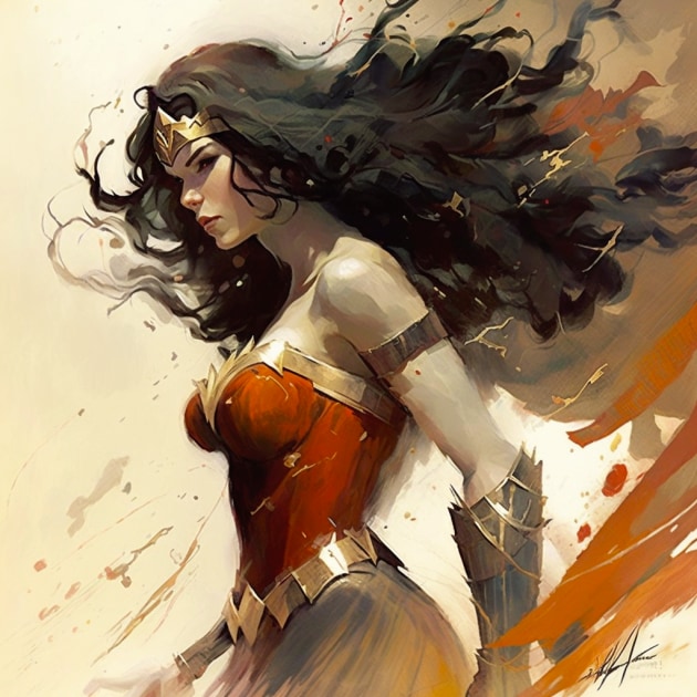 wonder-woman-art-style-of-anne-bachelier