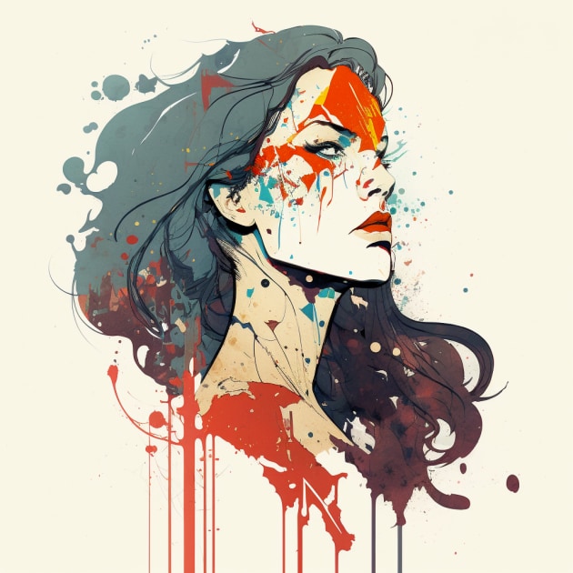 wonder-woman-art-style-of-conrad-roset