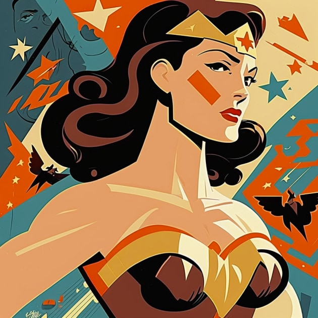 wonder-woman-art-style-of-josh-agle