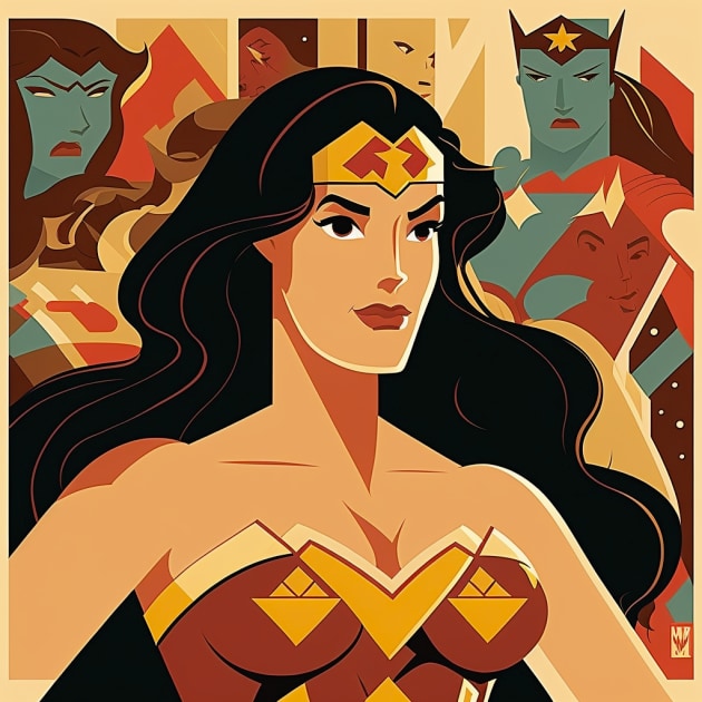 wonder-woman-art-style-of-josh-agle