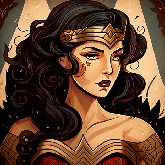 wonder-woman-art-style-of-kelly-vivanco