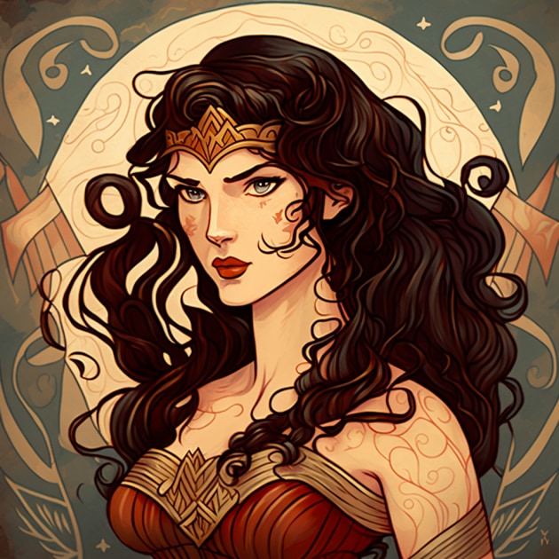 wonder-woman-art-style-of-kelly-vivanco