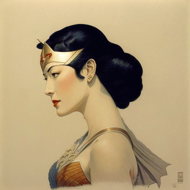 wonder-woman-art-style-of-ohara-koson