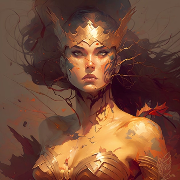 wonder-woman-art-style-of-peter-mohrbacher