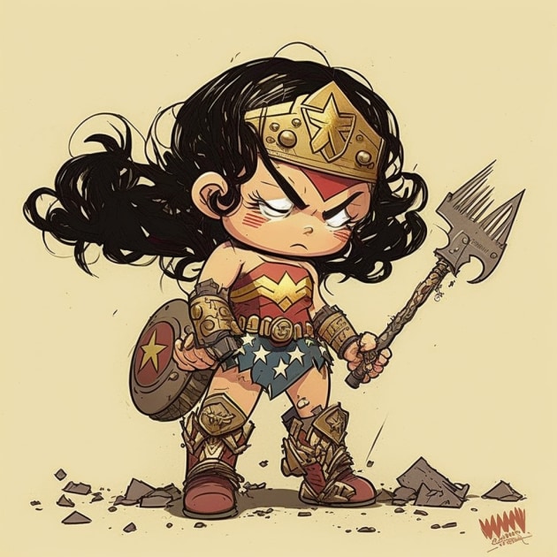 wonder-woman-art-style-of-skottie-young